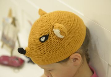 Шапка Лисичка.