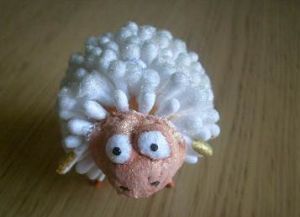 Поделки из ватных палочек