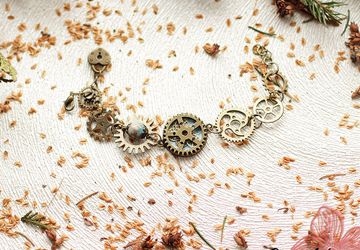 Стимпанк браслет