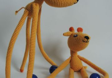 Подхваты для штор "Жирафики" (на заказ)