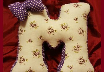 Буквы-подушки имена