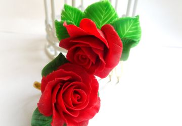 Набор украшений "Алый свет"🌹