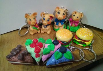 Брелочки к новому году