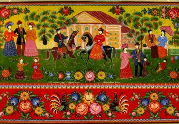 Курсы по городецкой росписи