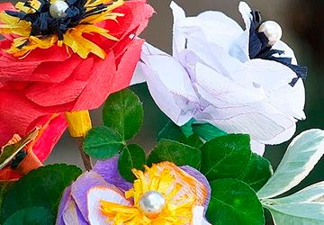 Поделки из гофрированной бумаги