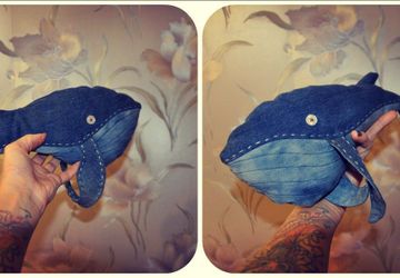 Джинсовый кит Флипп