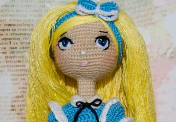 Каркасная кукла Алиса