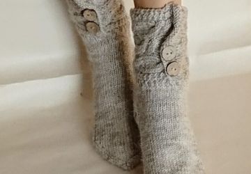 Носки- домашняя обувь