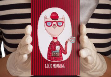 Открытка Good Morning (хипст. кр.)