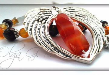 Колье "Крылья"