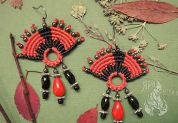 БОХО-СЕРЬГИ "CARMEN"