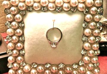 Рамка для хранения ювелирных колец своими руками.