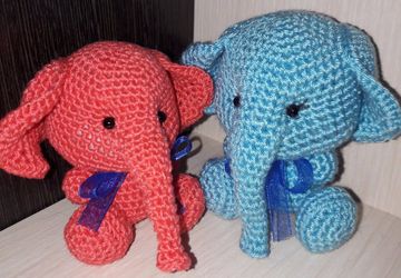 Вязаные зверята