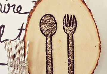 Деревянная поделка для кухни!