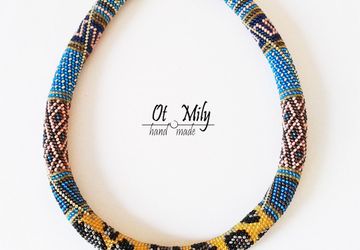 Жгут из бисера Лепа в Греции