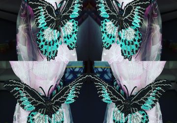 Держатель для штор бабочка