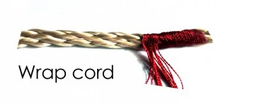 Шелковый шнур ожерелье.