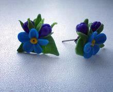 серьги "запах лета"