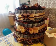 Валютный торт)