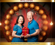 How to make a gift for 50th anniversary