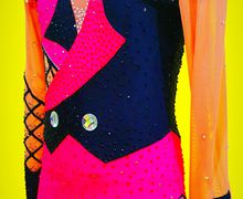 Платье для фигурного катания.