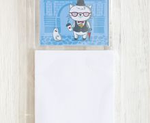 Магнит с блоком для записи 