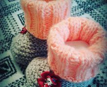 Пинетки для девочки