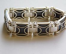 Мужские браслеты из золота и серебра