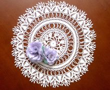 Волшебная ажурная салфетка