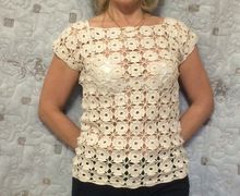 Кружевная блузка