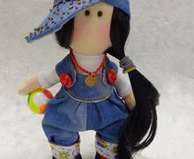 Интерьерная кукла "Озорница"