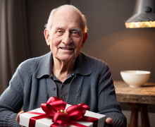 How to make a gift for new grandpa