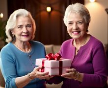 How to make a gift for older women