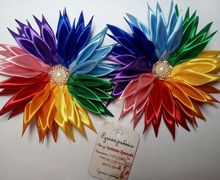 Радужные бантики