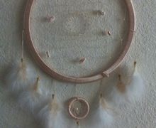 Ловец снов "Розовая ракушка"