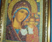 икона, бисер