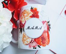 Подарочная кружка для мамы "Вальс цветов"