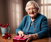 How to make a gift for new grandma