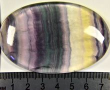 Флюорит кабошон крупный.