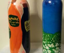 бутылка декоративная