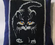 Подушка "Черный кот"