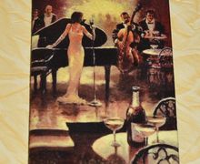 Кожаная обложка для паспорта Джаз