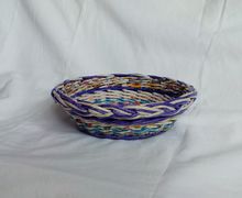 Конфетница плетеная "Цветное настроение", №12