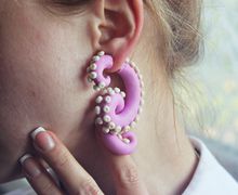 Серьги-обманки