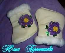 Пинетки для малышки