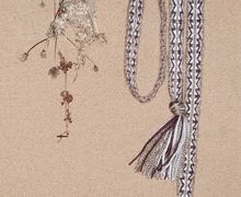 Тканный пояс "Гербарий"