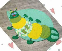 Детский массажный коврик "ГУСЕНИЧКА"