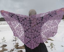 шаль "Воин вереска"