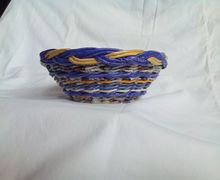 Конфетница плетеная "Цветное настроение", №11