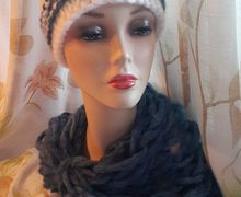 Комплект из шапочки и снуда